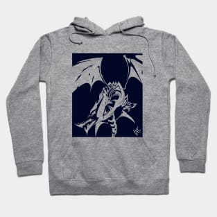 Dragon silhouette art Hoodie